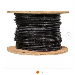 Cerrowire 500 ft. 1 Gauge Black Stranded Copper THHN Wire