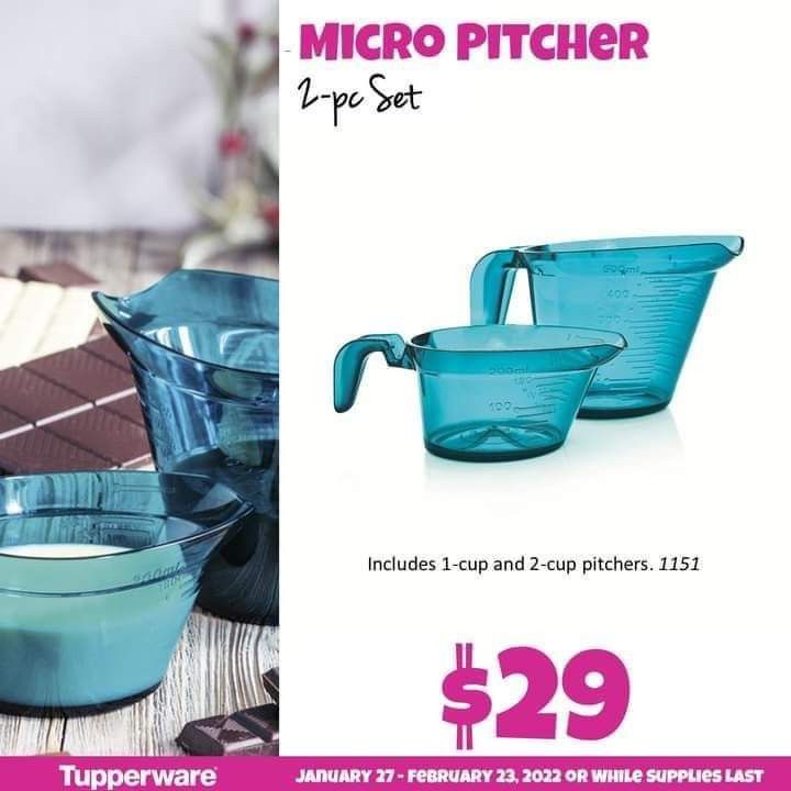 Micro Pitcher 2-Pc. Set