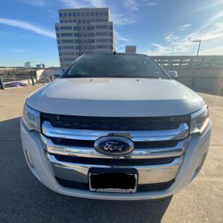 2013 FORD EDGE SEL, WHITE
