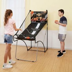 Sports EZ fold 2 player Arcade Dual Basketball hoop shot game! never used!  Brand New Selling as we are moving  This has been assembled professionally