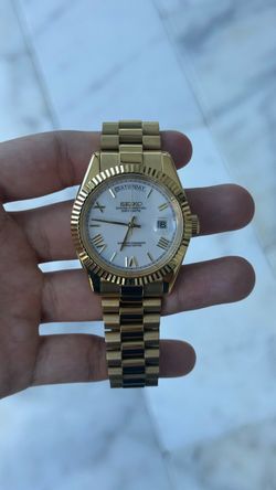 Smod Day-Date Gold-White Dial