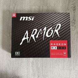 msi VGA Graphic Cards RX 580 Armor 8G OC
