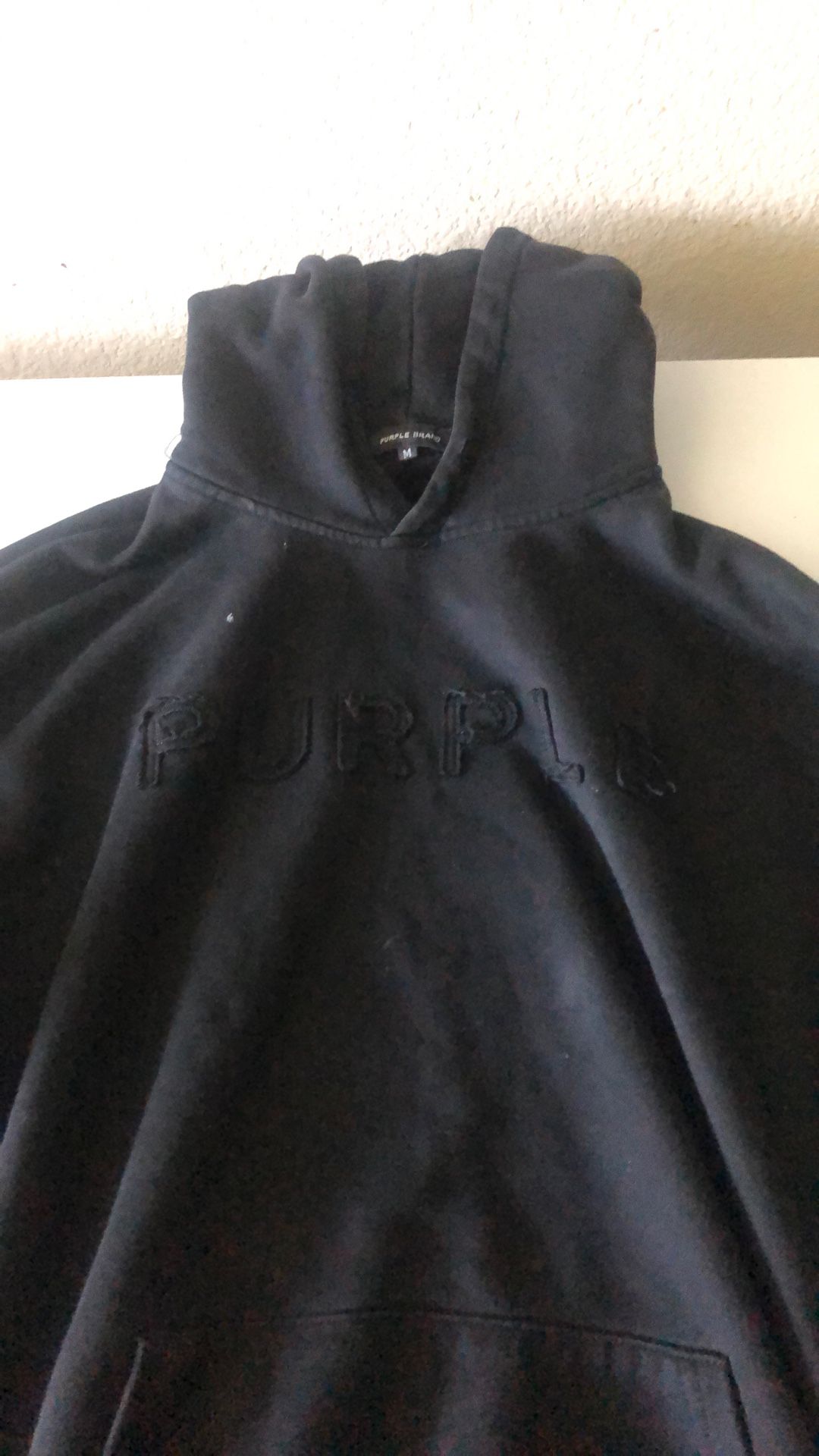 Purple Fleece Hoodie(shoot Offers