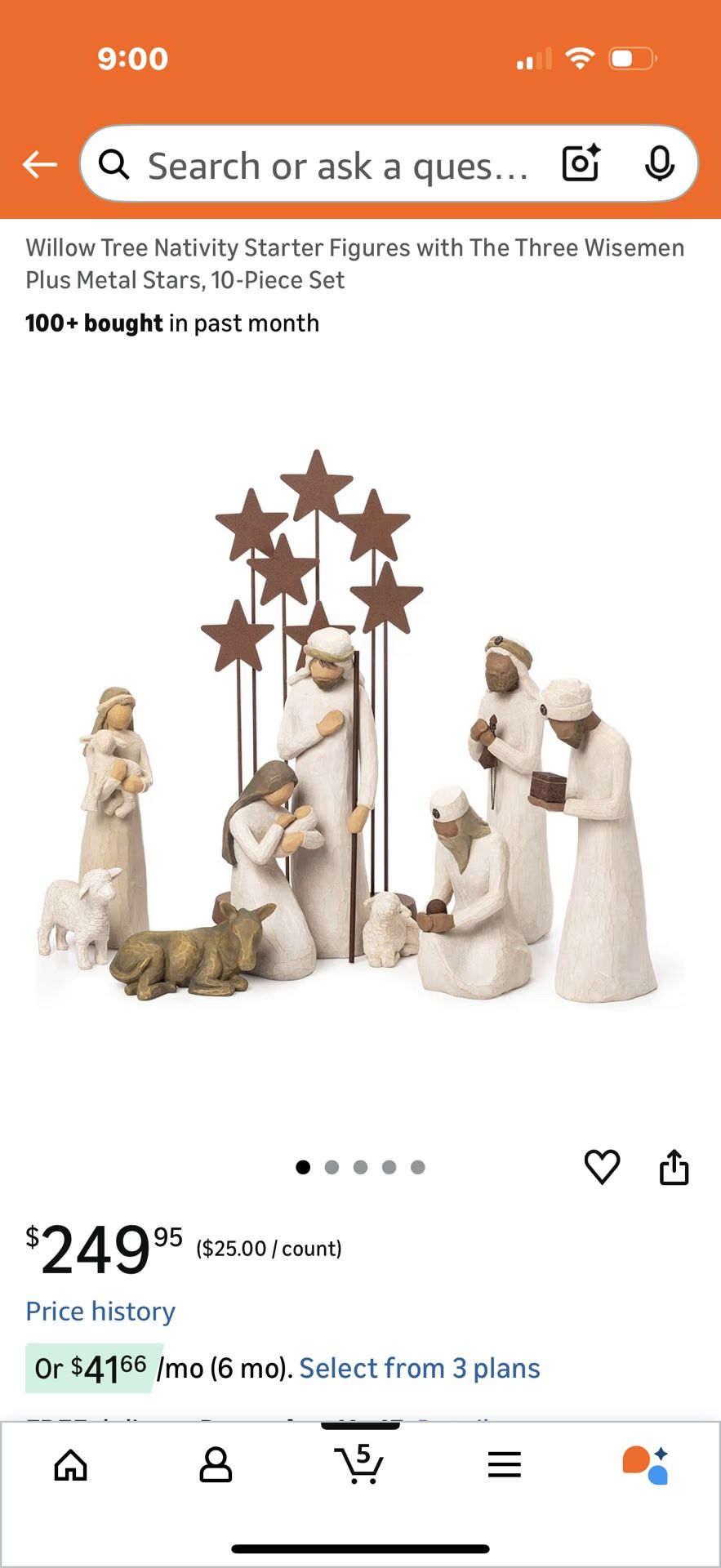 🎄Willow Tree Nativity Set - 11 pieces