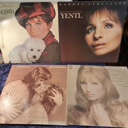 Barbra Streisand - 4 LP LOT! A Star is Born / Greatest Hits / Songbird / Yentl