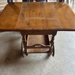 Wooden Buffet Table
