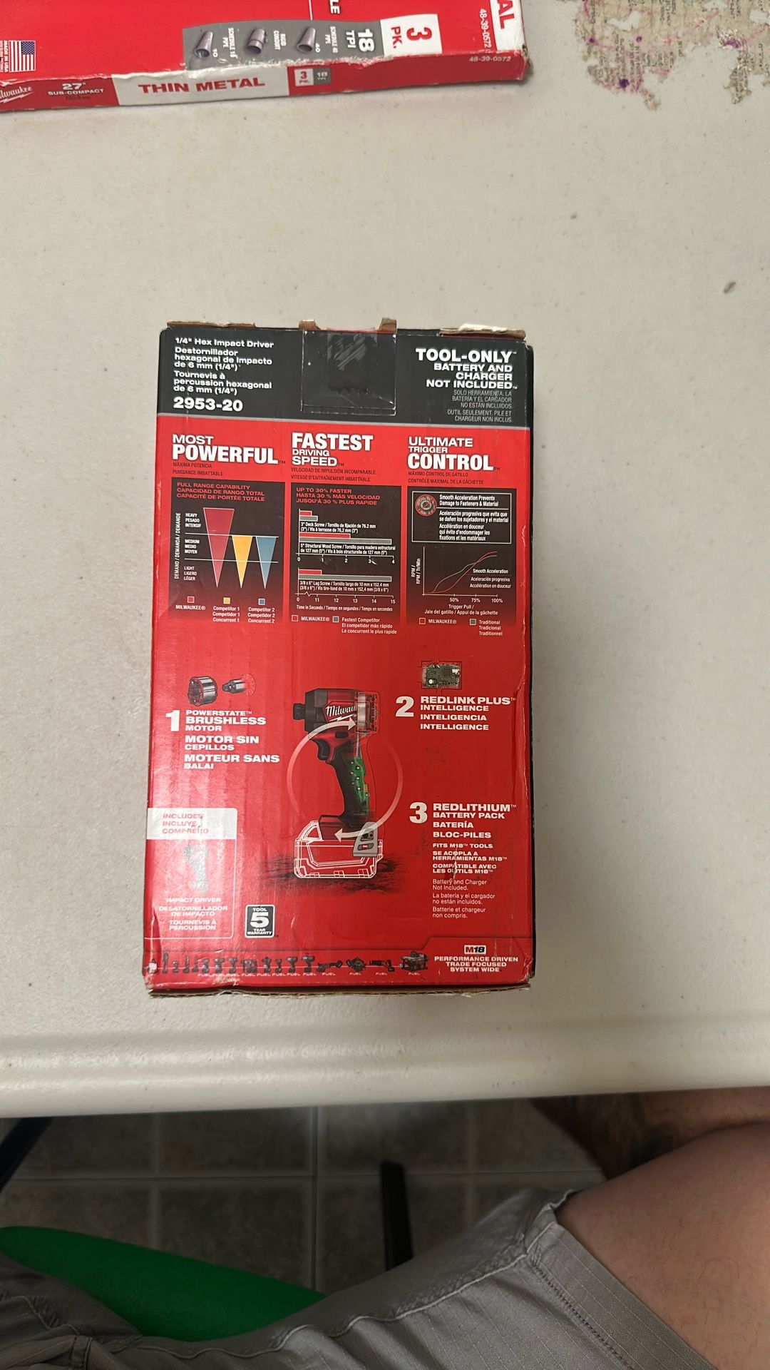 Milwaukee M18 FUEL 2953-20 1/4” Hex Impact Driver (Tool-Only)