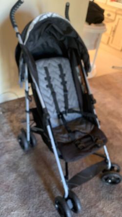 Black umbrella stroller