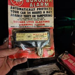 Antique Auto Burglar Alarm