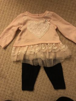 Baby Valentines Day Outfit 3/6 Months