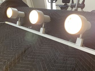 RETRO 90’s  track lighting – plug-in  48”L :  