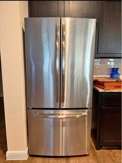 GE Stainless Steel French Door Refrigerator
