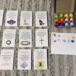 Easter Egg Christian Resurrection Stamps