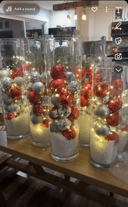 Clear Glass Cylinder Vases Bundle