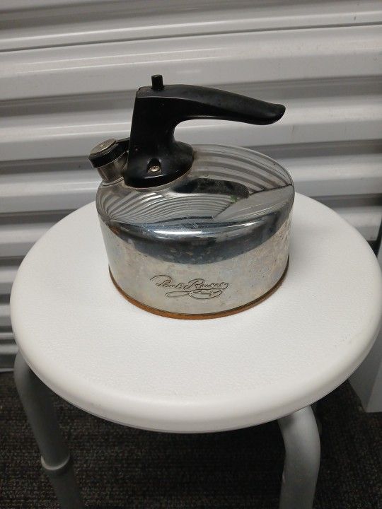 Paul Rever Tea Kettle Vintage Copper