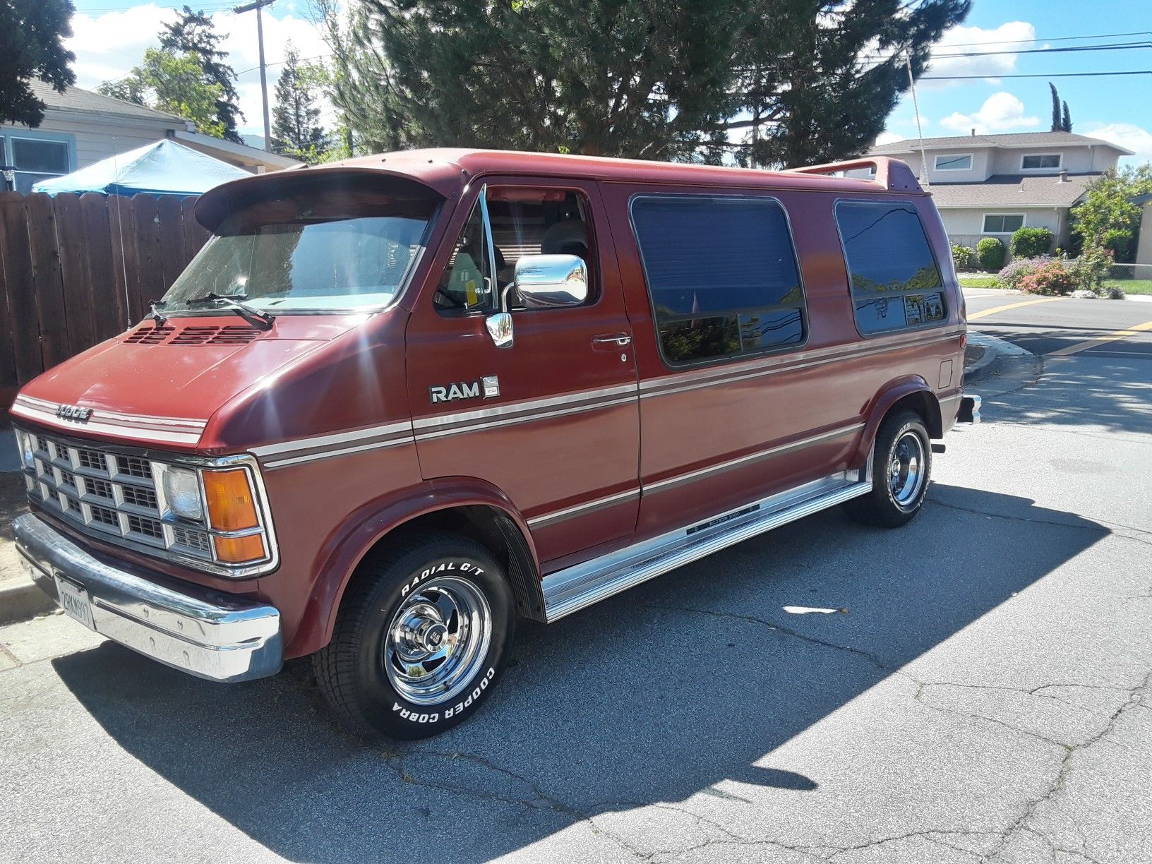Dodge Ram van 250 conversion