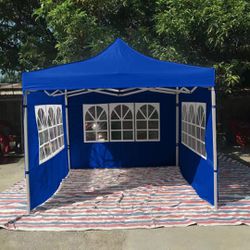 10x10 Popup Canopy With Walls 