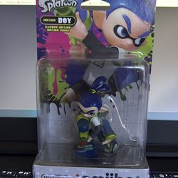 Splatoon Inkling Boy Blue Sealed