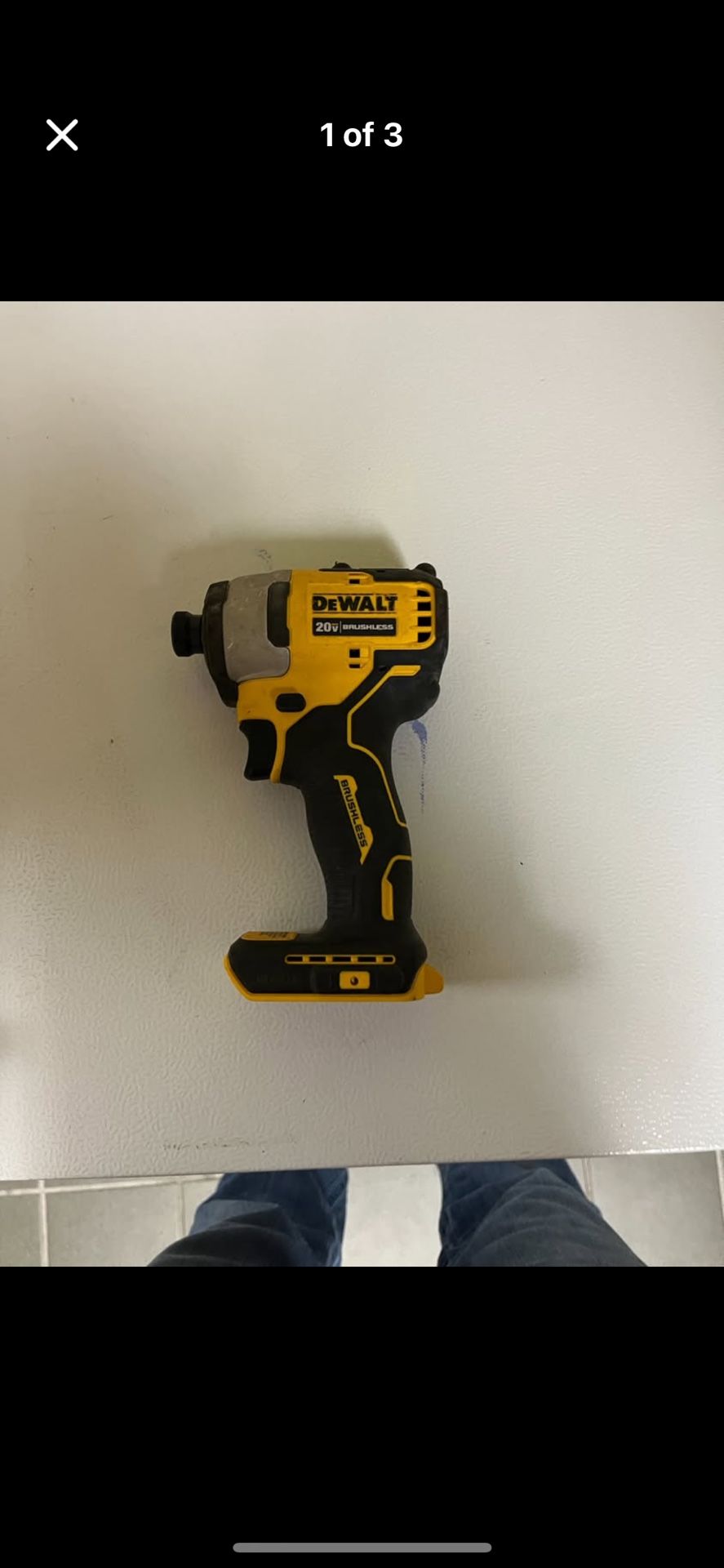 DeWALT Atomic 20V MAX XR Brushless Impact Driver – Tool Only