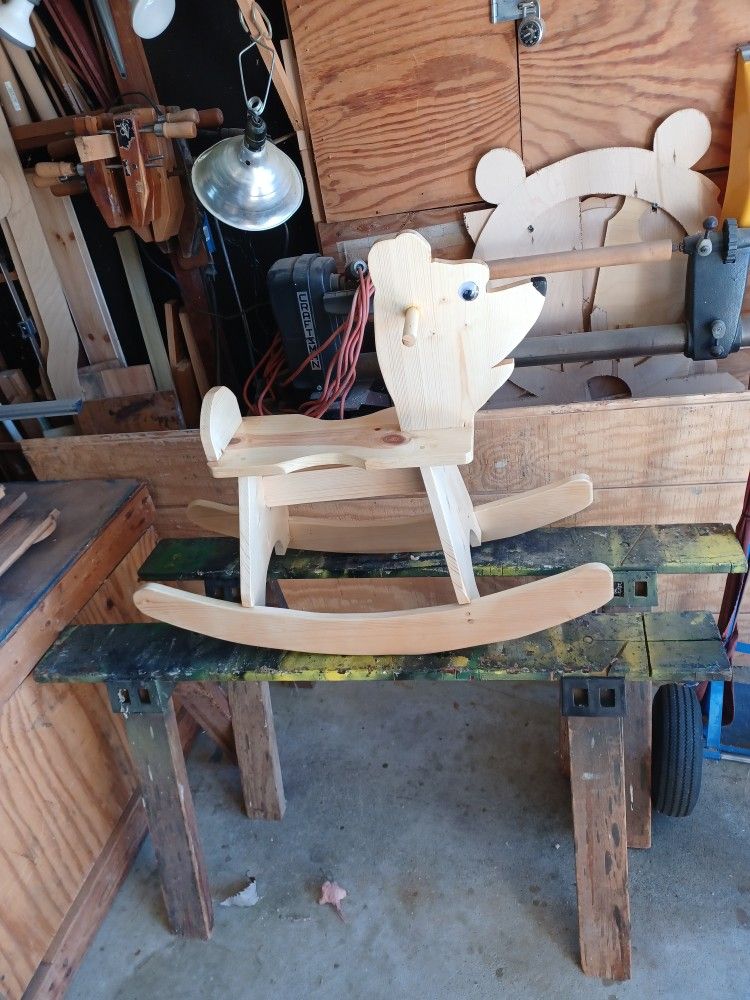 Pooh Rocking Horse