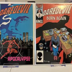 Comic Book: Daredevil #227 #230