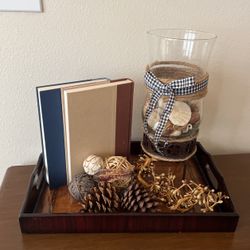 Tray Dexor Texas Star Accent On Candle Holder 