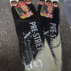 52” Pre-stretched X-Pression Braiding Hair