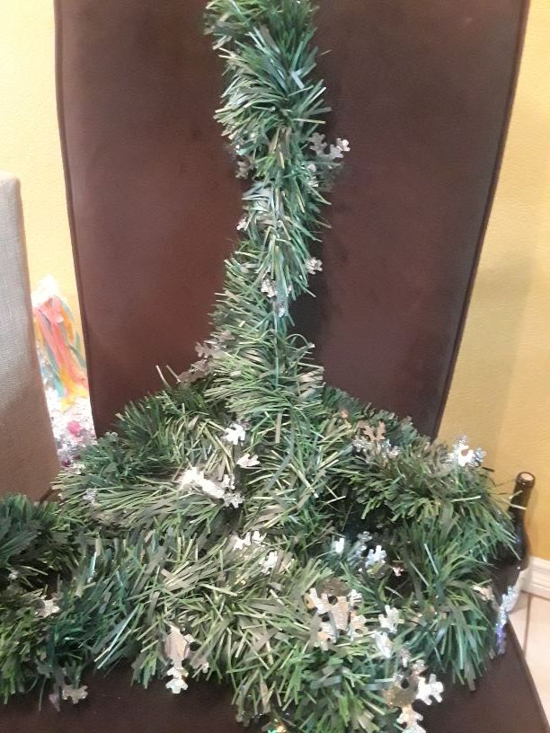 Snow flake gardland