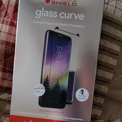 New Zagg  Invisible glass curve Protective Screen Cover for  A Samsung Galaxy S9 plus