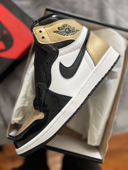 Jordan 1 Gold Toe DS 9.5