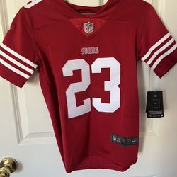 Youth San Francisco 49ers Christian McCaffrey Red Scarlet Jersey