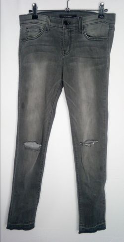 Gray skinny jeans for women