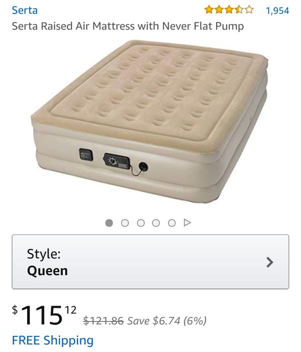 Serta Perfect Sleeper Air Mattress Queen For In Las Vegas Nv Serta Perfect Sleeper Air Mattress Queen