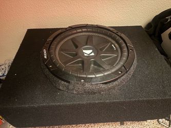 Kicker subwoofer 10”
