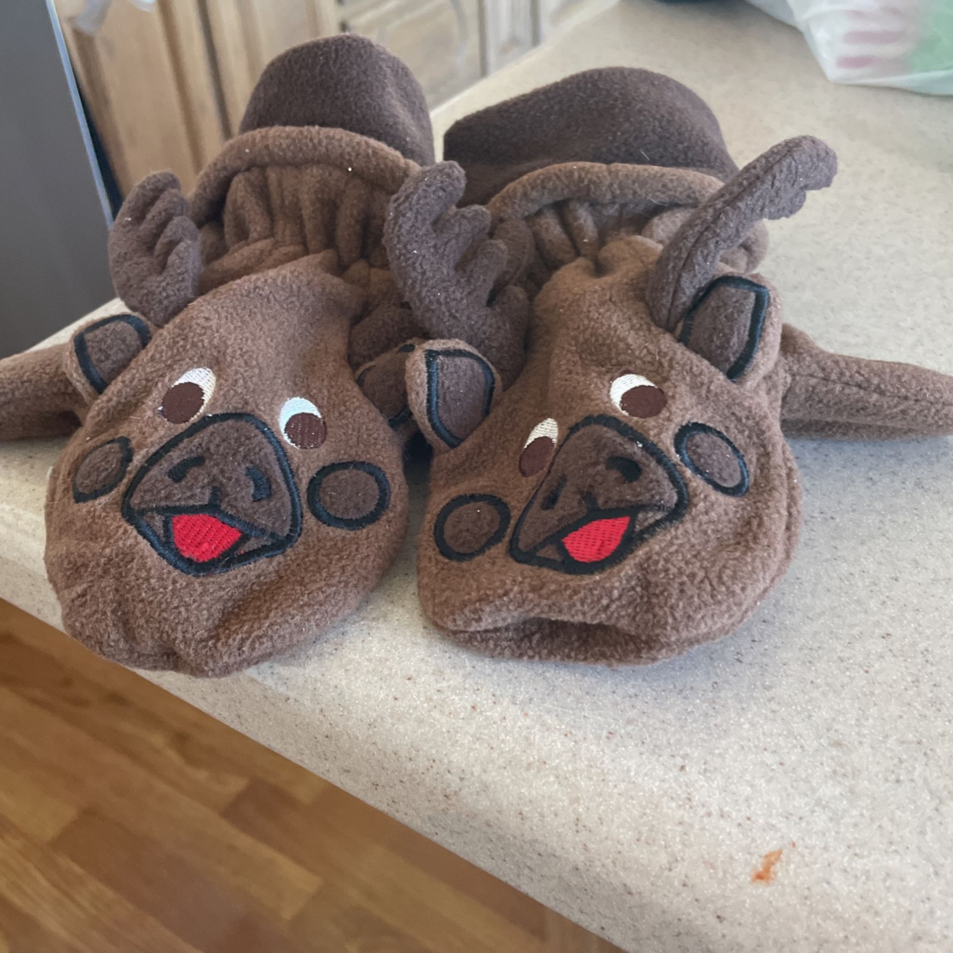 Boys Reindeer Gloves