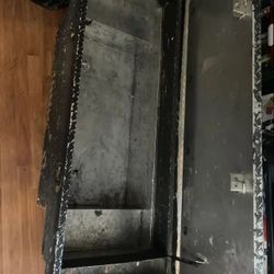Large Metal Storage Trunk Box