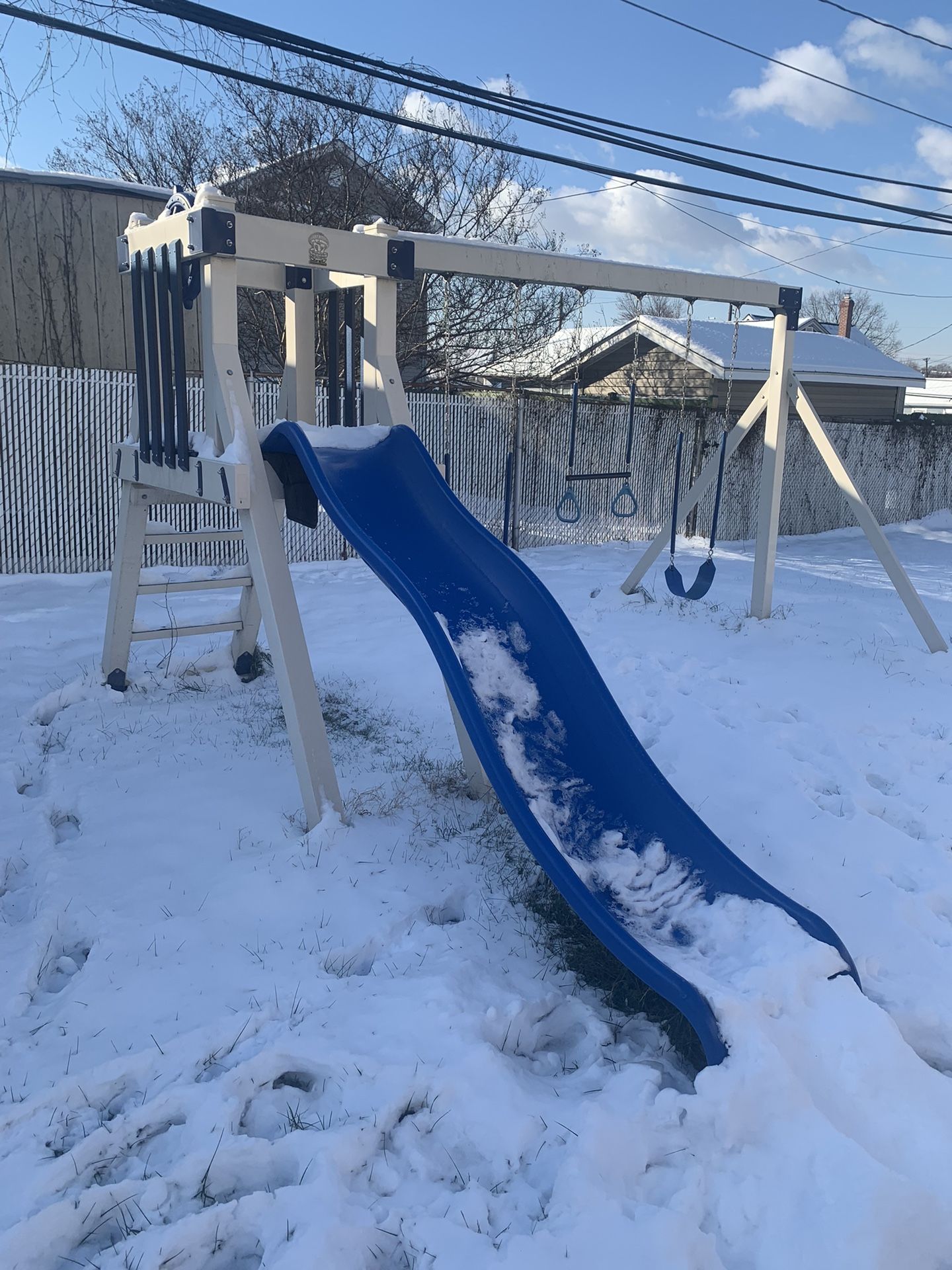 Swingset And Slide