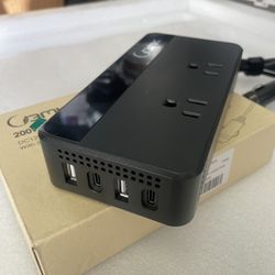 Inverter - 200 Watt 110 Volt Inverter With Usb And Usb C Port