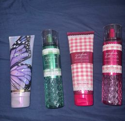 Bath & Body Works Body Sprays and Creams