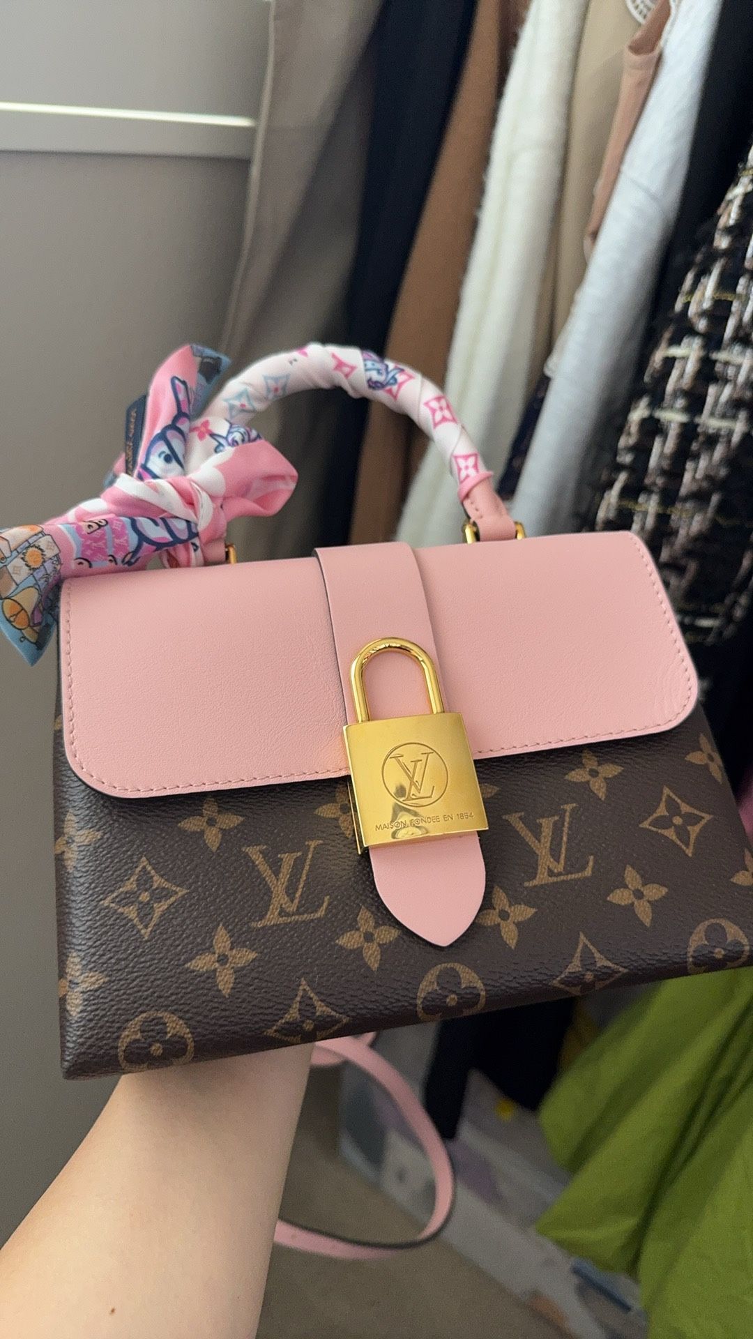 Perfect Gift Louis Vuitton Locky BB Pink