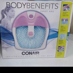 Bodybenefits Conair Foot Spa Brand New