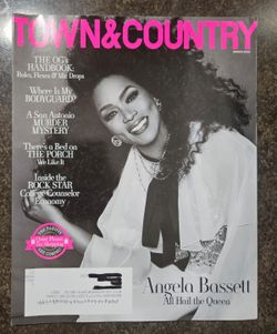 Town & Country Magazine March 2025 Angela Bassett