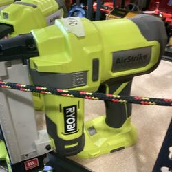RYOBI 18V 18ga Narrow Crown Stapler (Tool-Only) $130