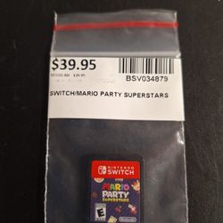 NINTENDO SWITCH MARIO PARTY SUPERSTARS 