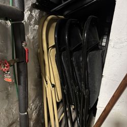 Metal Padded Fold Up Chairs