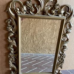 Beautiful Rose Vintage Mirror 