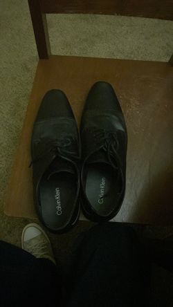 Calvin Klein Bram cap toe Oxford dress shoes