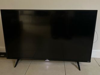 TCL 43” Smart TV — Like New