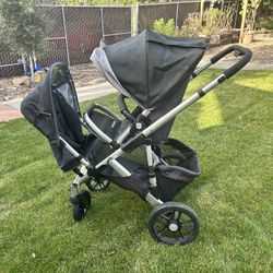Uppababy Vista Double Stroller With All Parts  