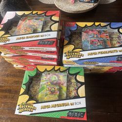 Pokemon Ascended Hero’s Ex Boxes 